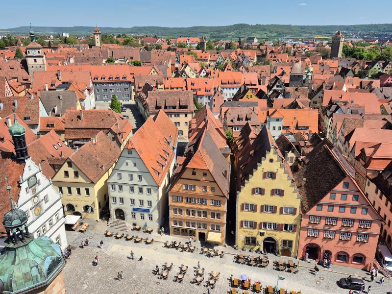 Rothenburg town square