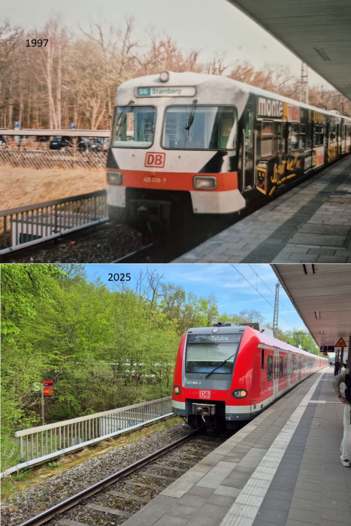 S-Bahn in Planegg station
